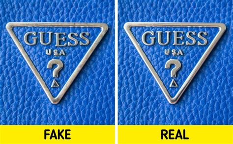 real or fake guess clothes - 10 Ways to Spot the Differences Between Imitations and .
